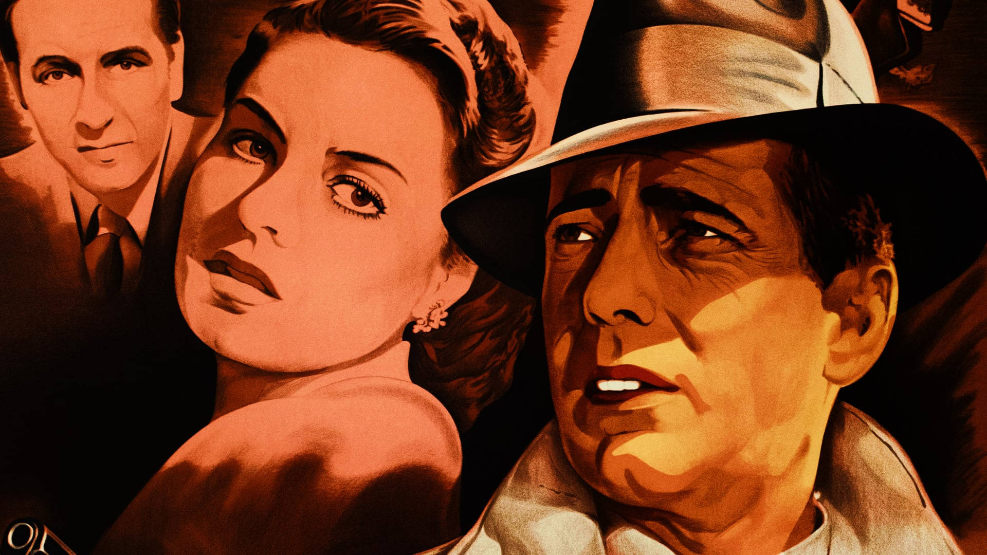 Casablanca Comic Art Background