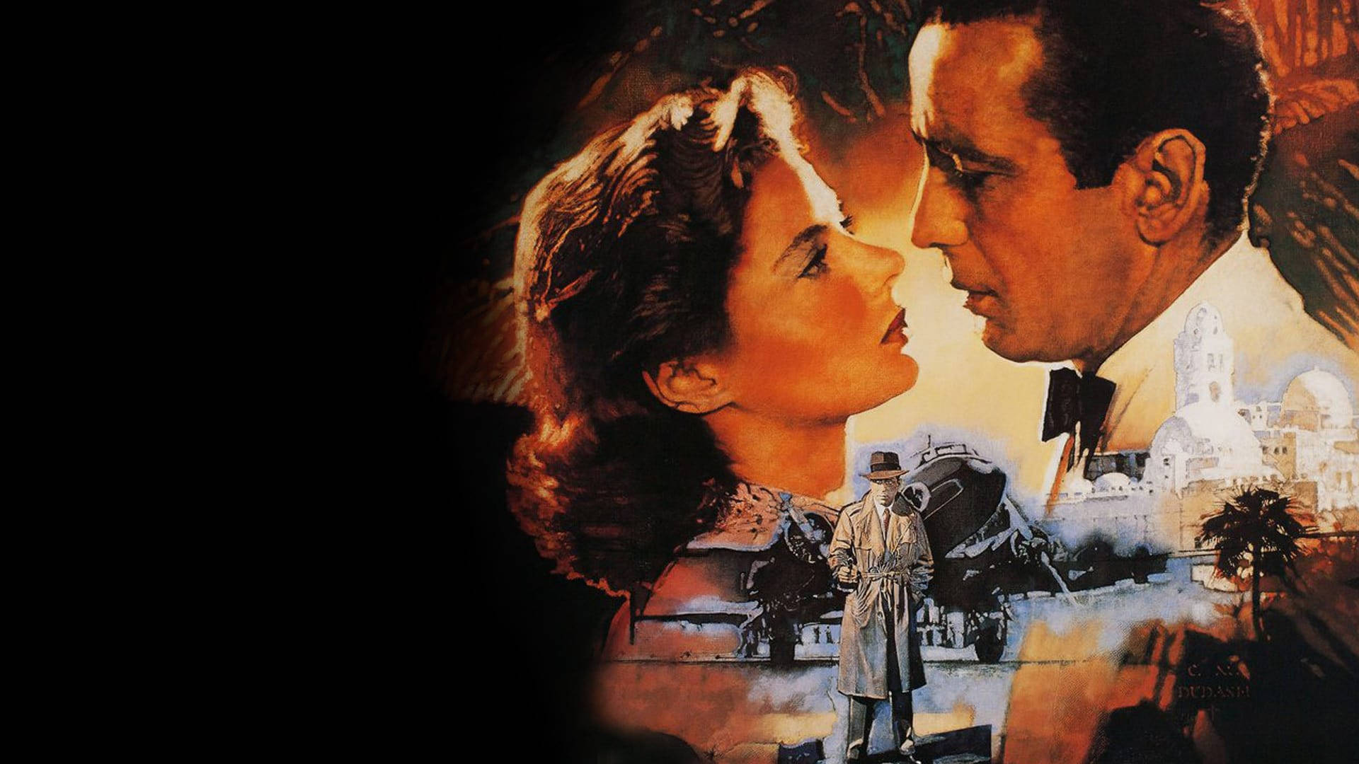 Casablanca Film Art Background