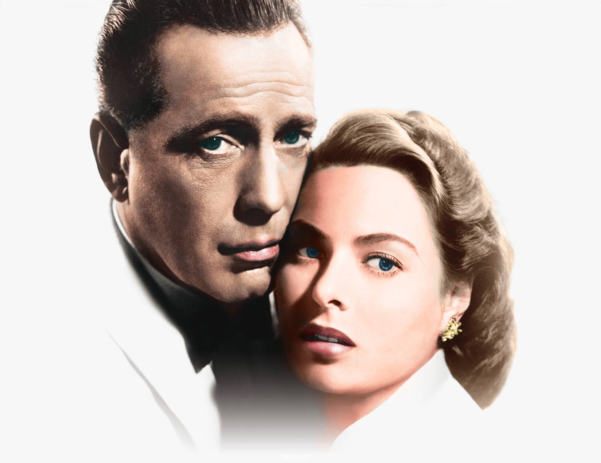 Casablanca Lovers Rick And Ilsa Background