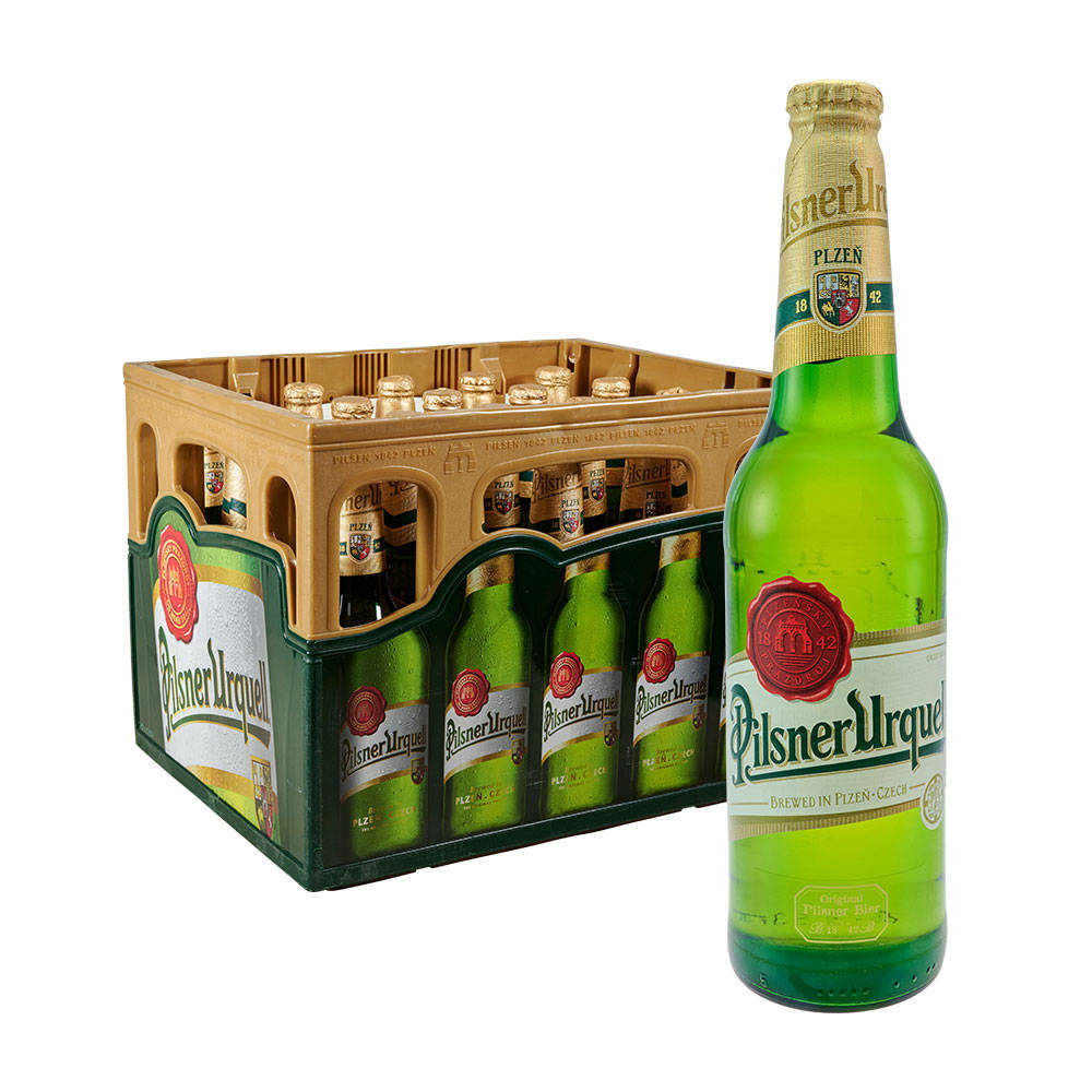 Case Pilsner Urquell Background