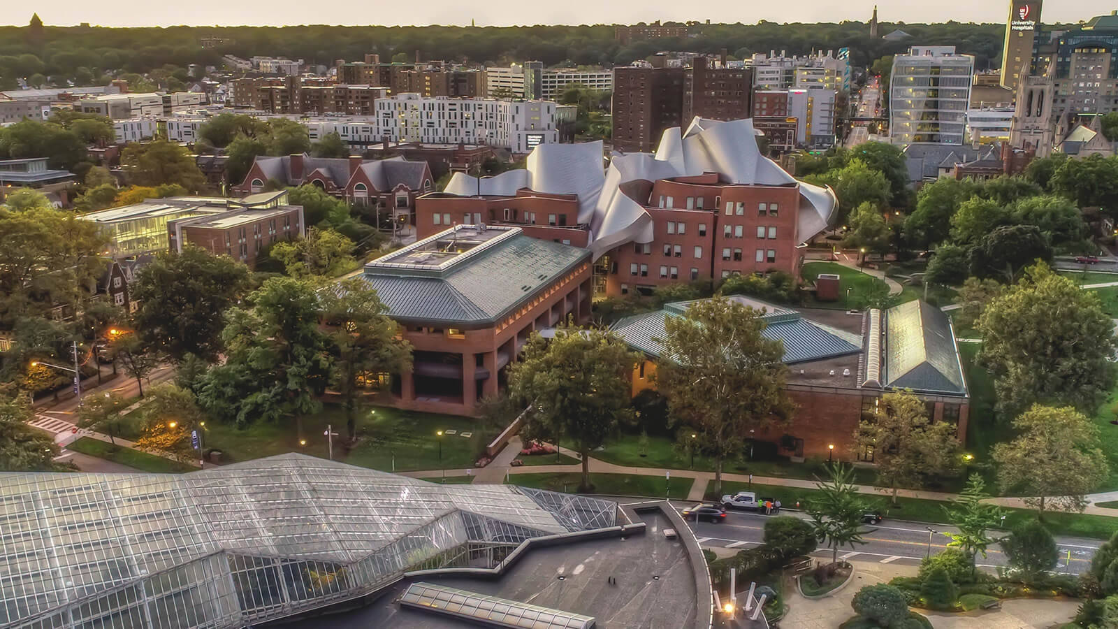 Case Western Reserve University Law Campus Background