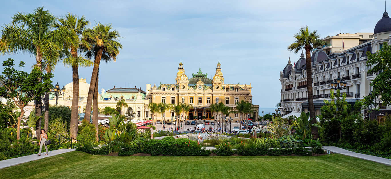 Casino De Monte Carlo Hd Wide Background
