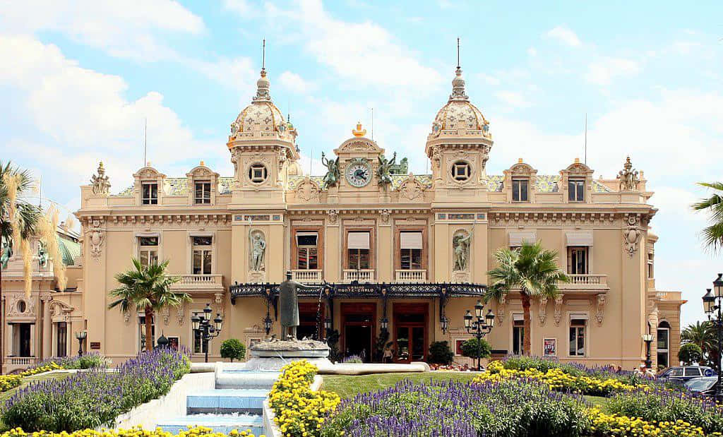 Casino De Monte Carlo Landscape Background