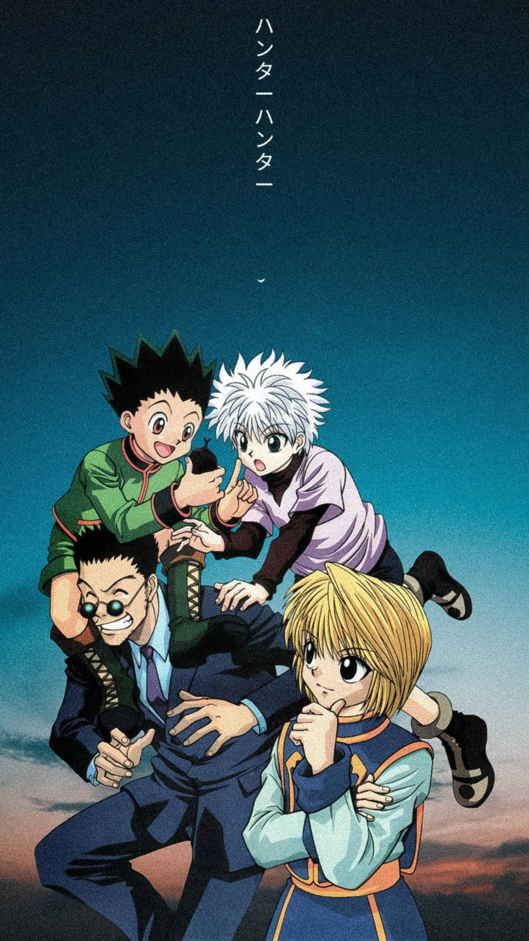 Cast Of Hunter X Hunter Iphone Background