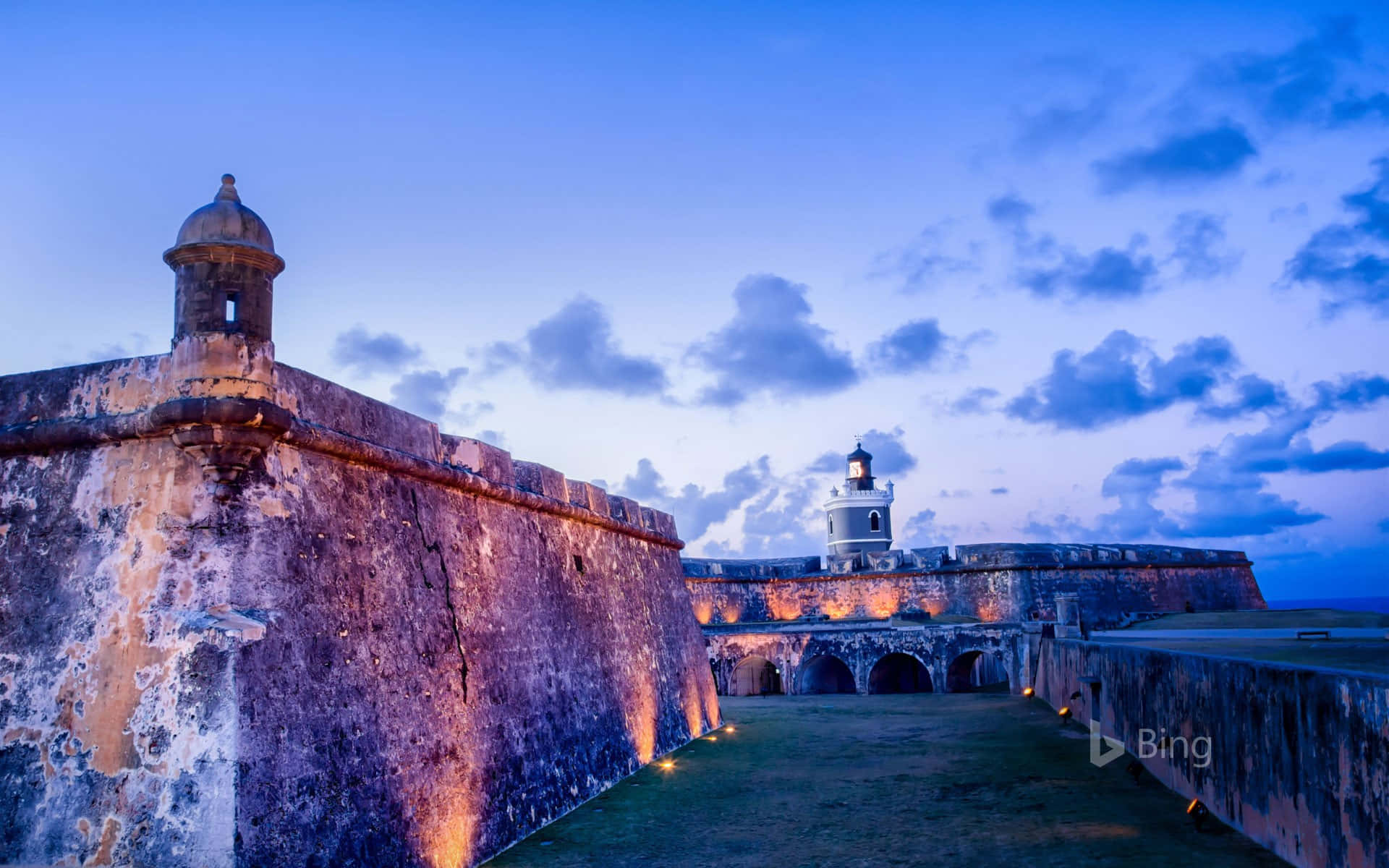 Castillo San Felipe Del Morro At Sundown