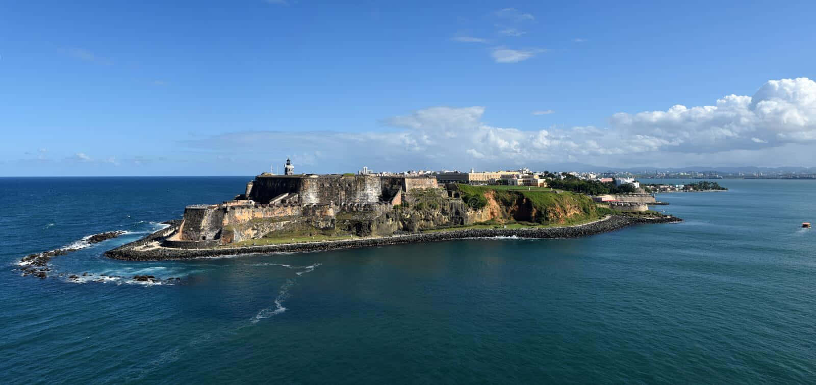 Castillo San Felipe Del Morro From Afar