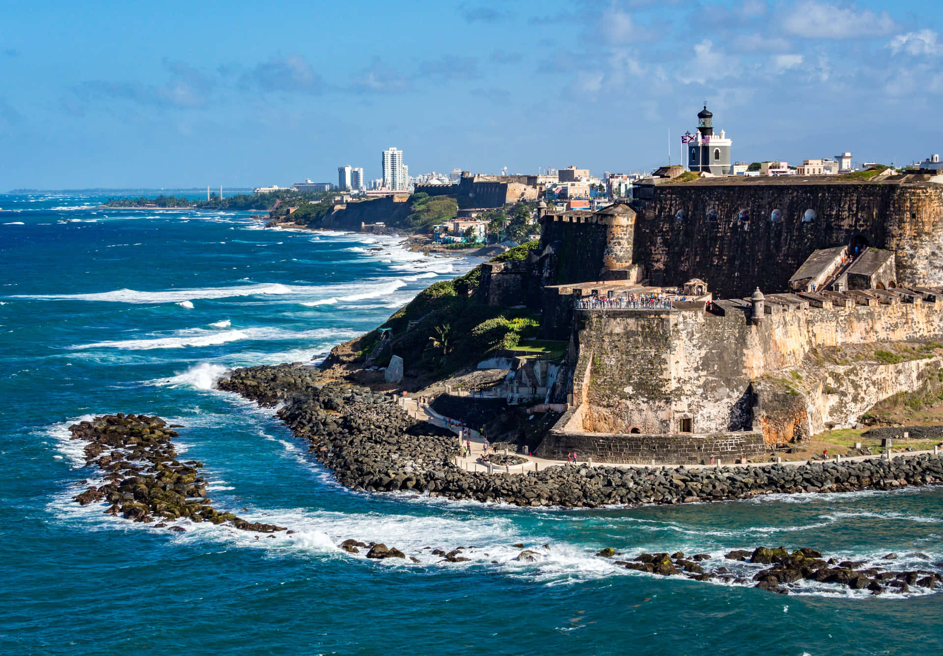 Castillo San Felipe Del Morro Landmark Background