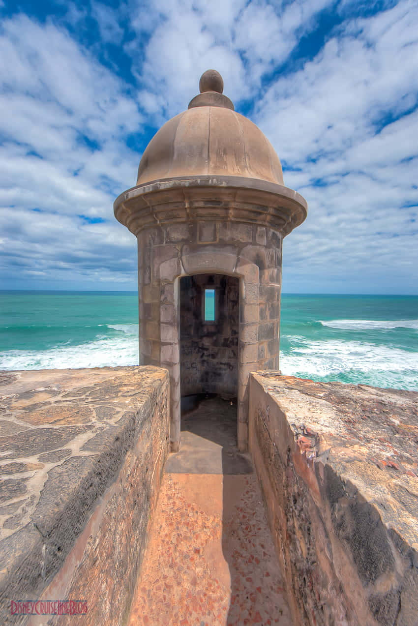 Castillo San Felipe Del Morro Sentry Box Background