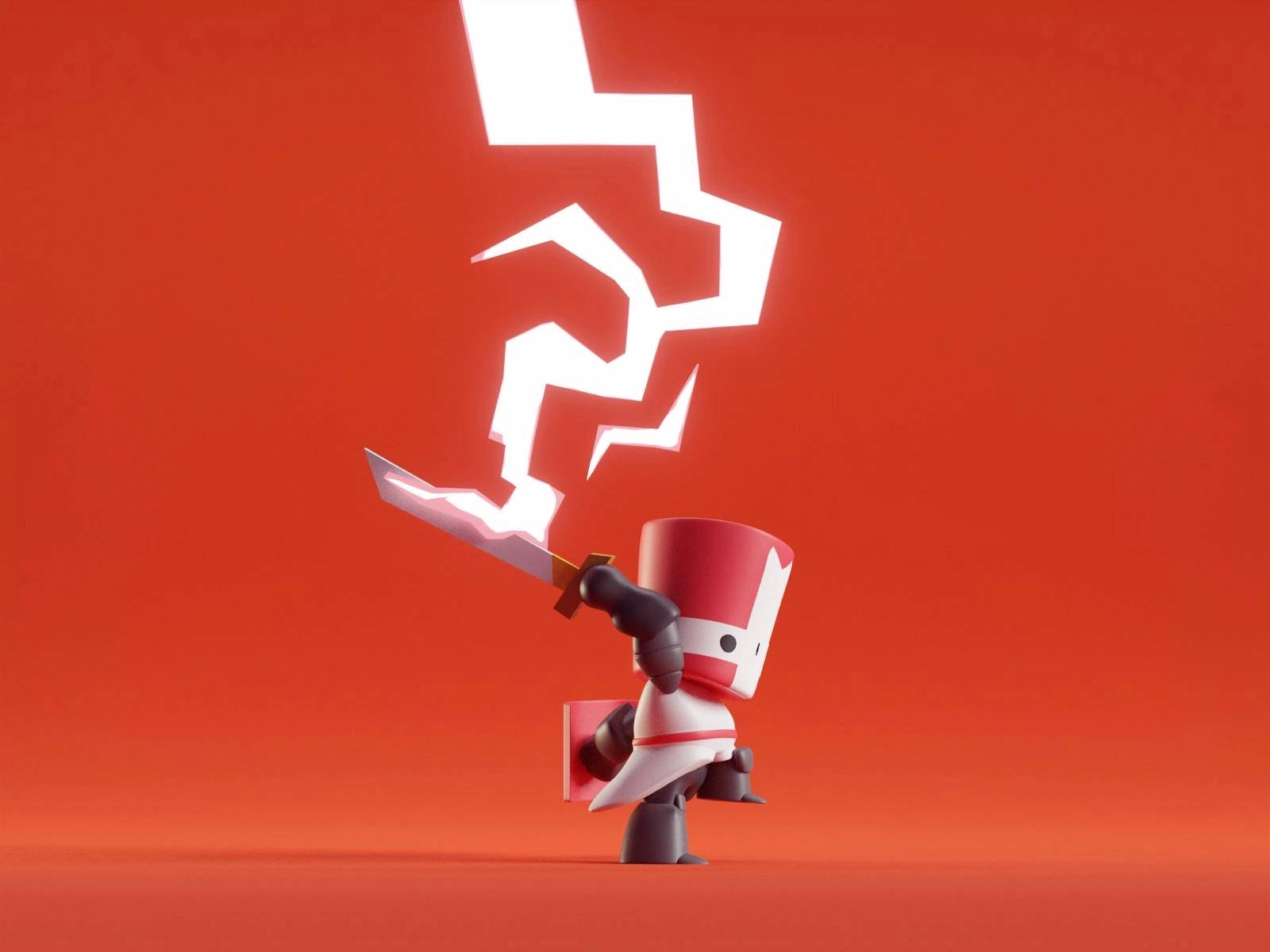 Castle Crashers Red Knight Background
