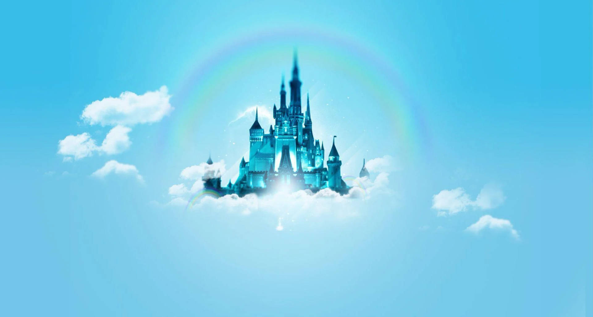 Castle In Cloud Disney Desktop Background