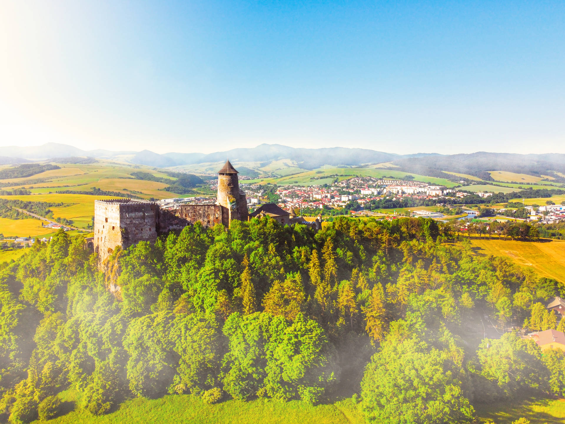 Castle In Slovakia's Forest