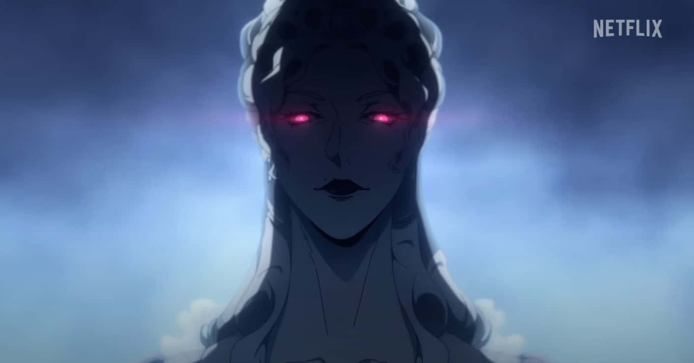 Castlevania Netflix Red Eyed Character Background