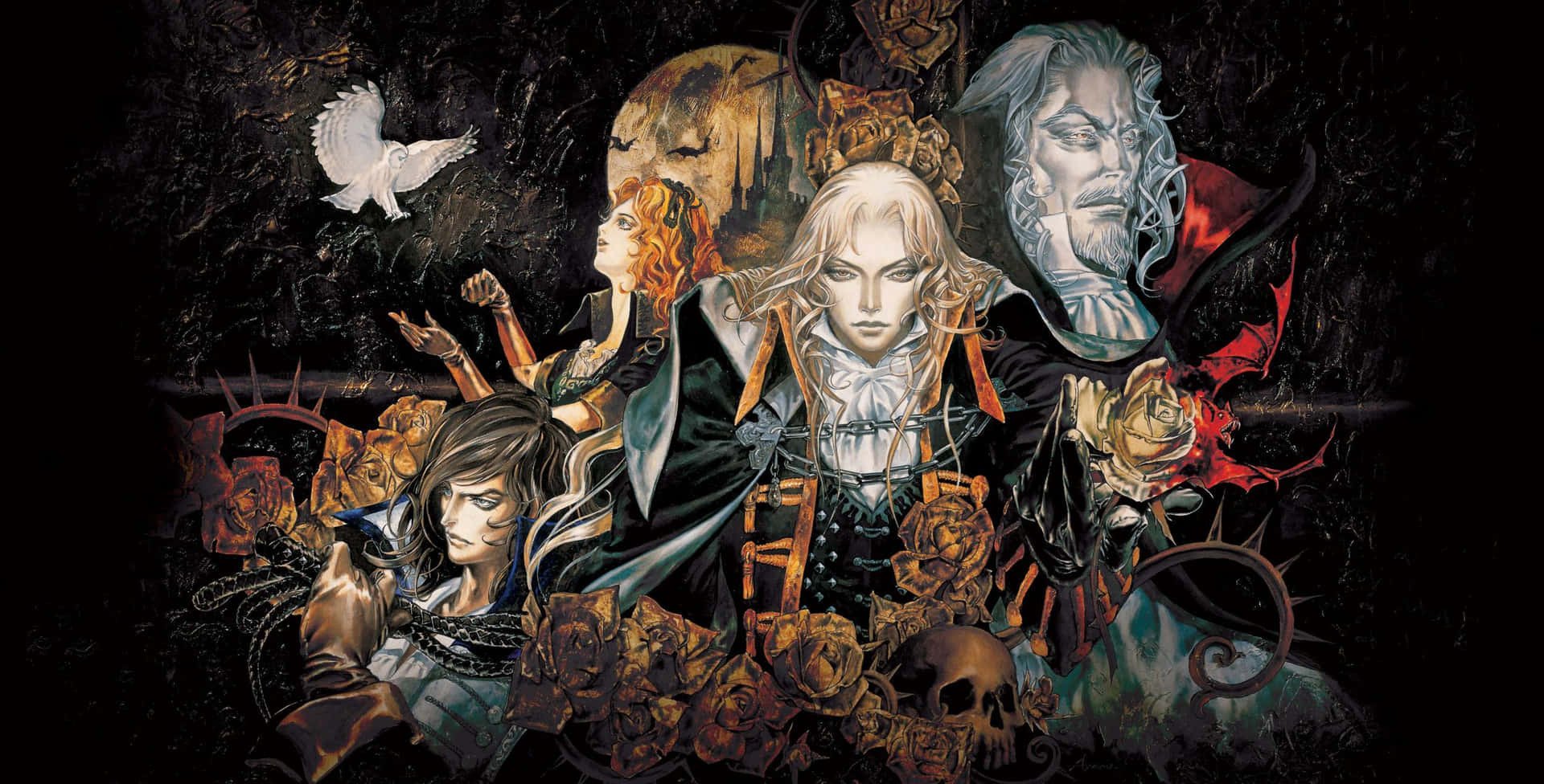 Castlevania Netflix Series Artwork Background