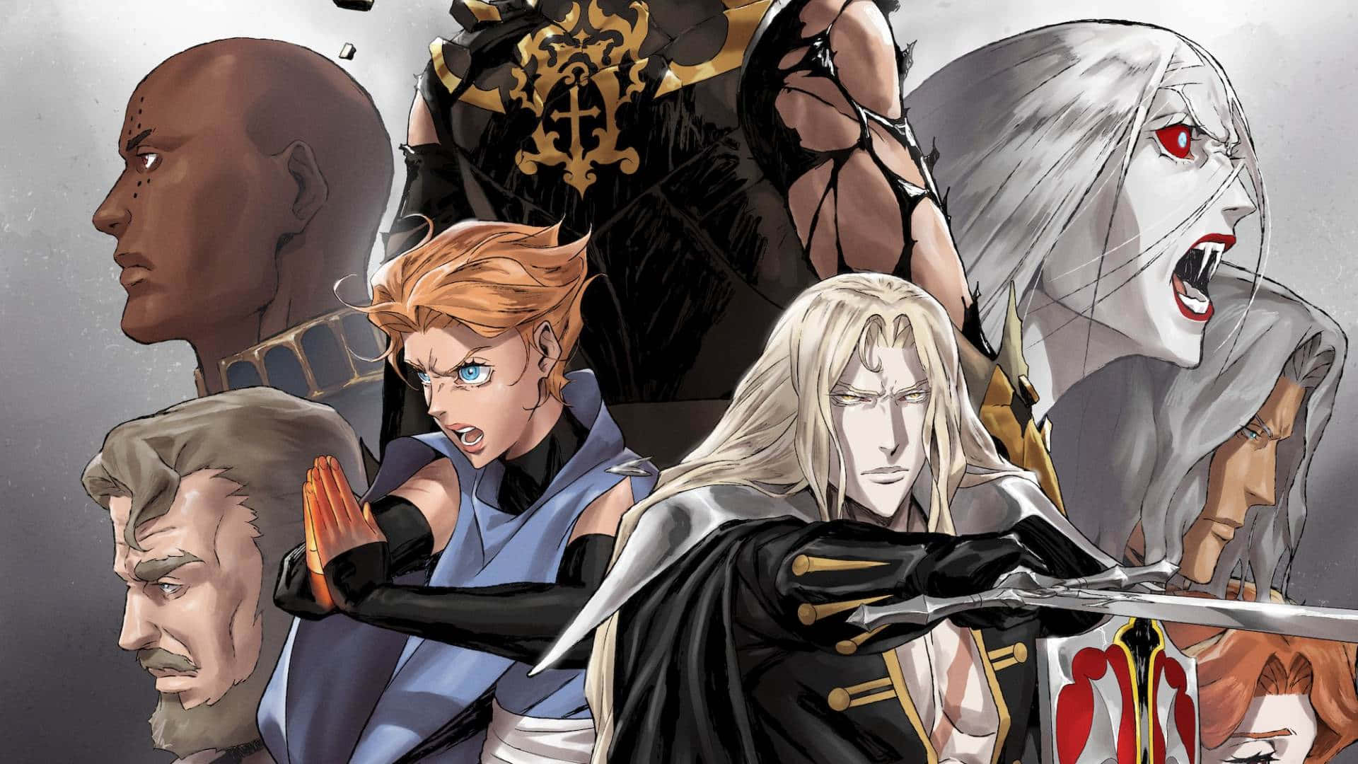 Castlevania Netflix Series Characters Background