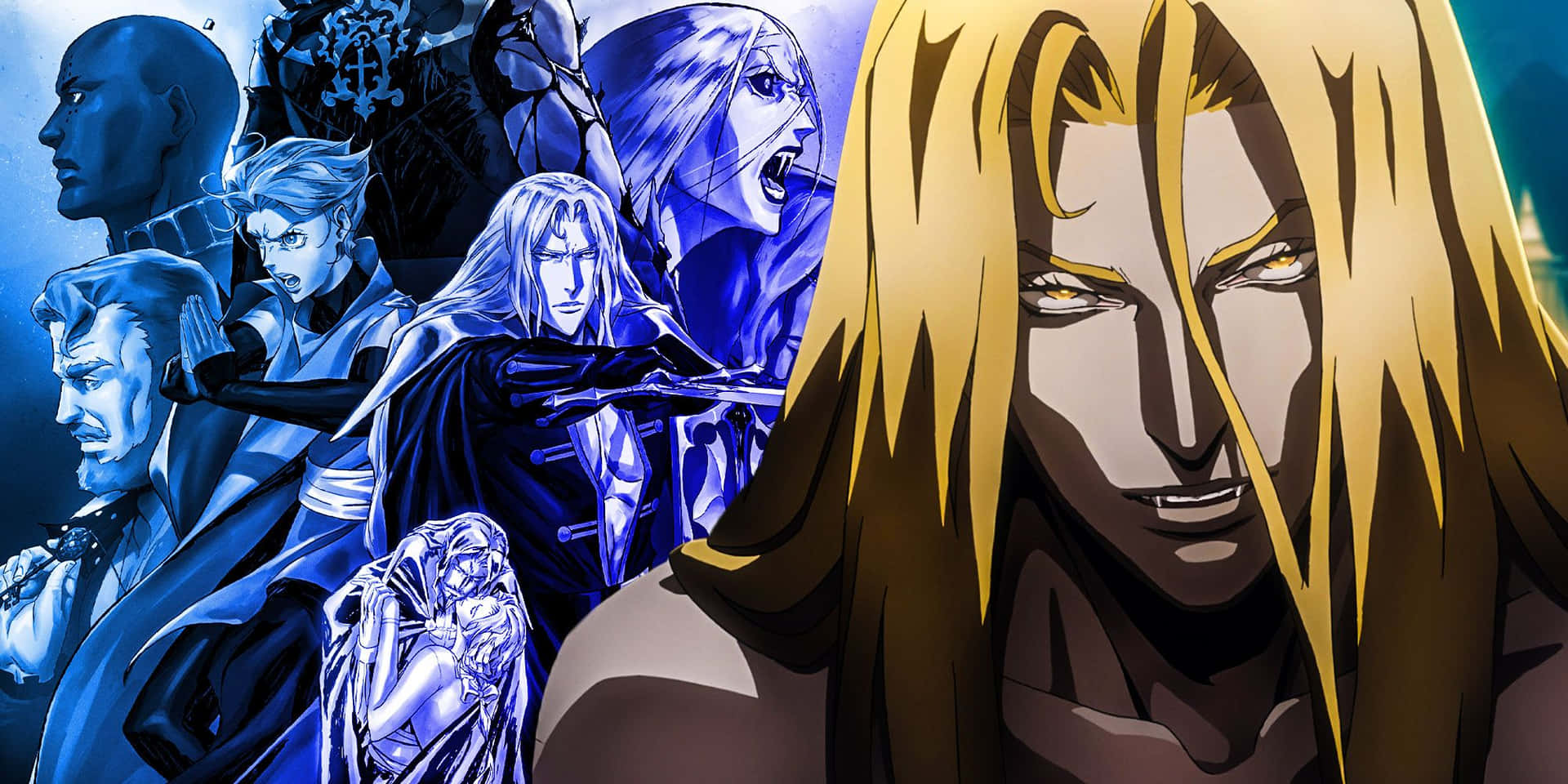 Castlevania Netflix Series Characters Background