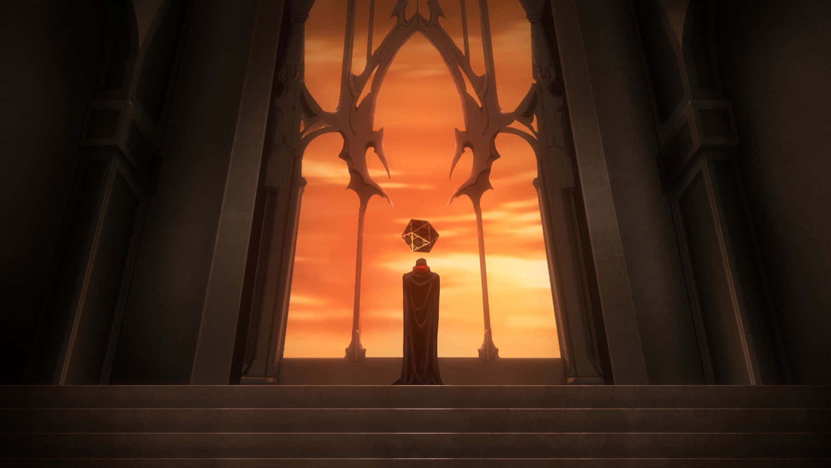 Castlevania Netflix Sunset Corridor Background