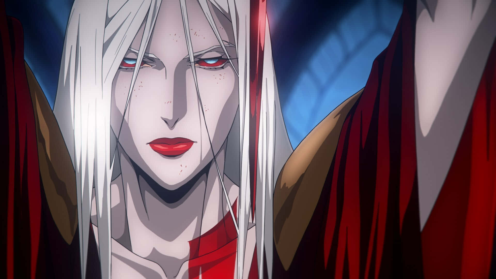 Castlevania Netflix Vampire Antagonist Background