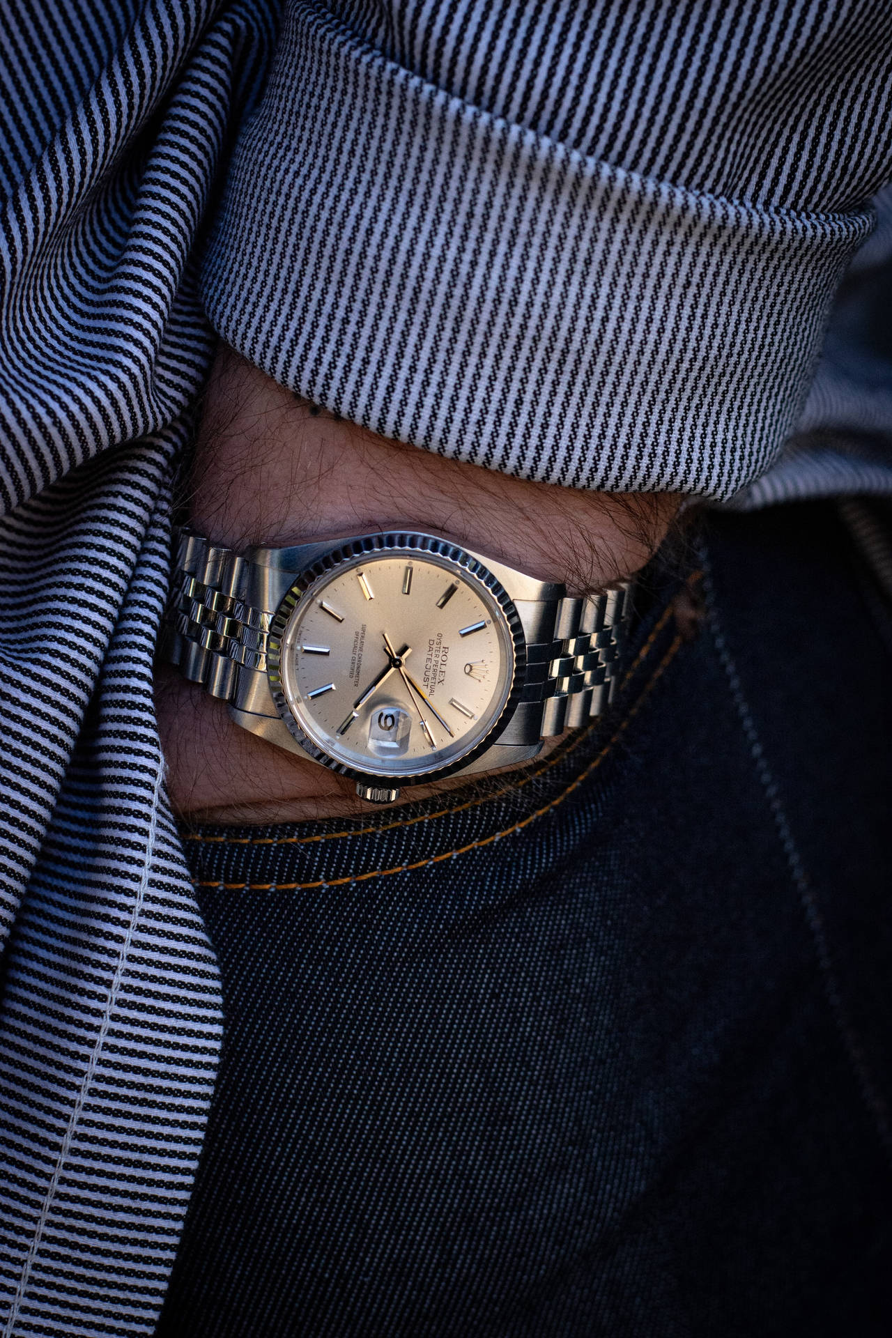 Casual Businessman Rolex