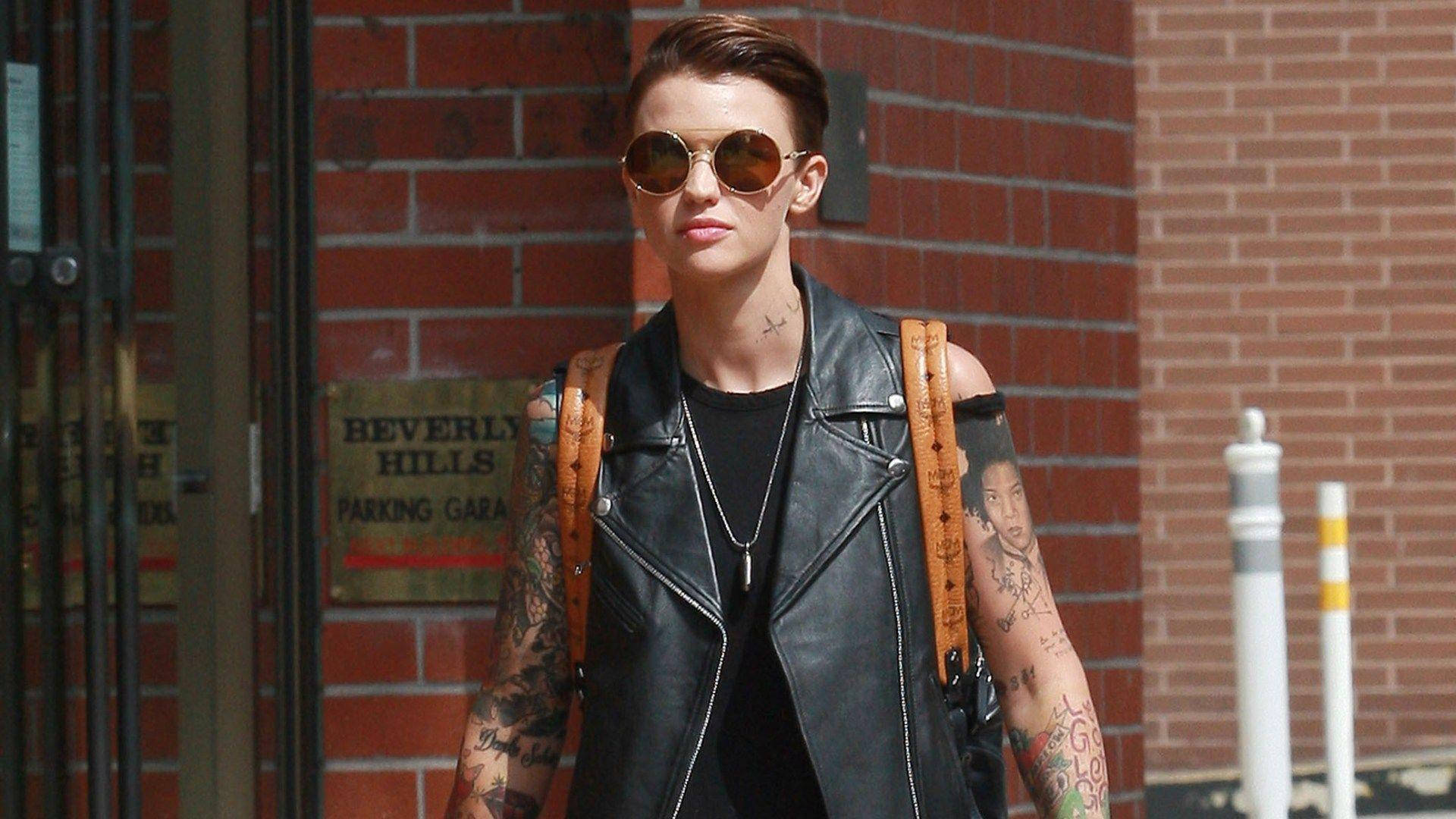 Casual Look Of Ruby Rose