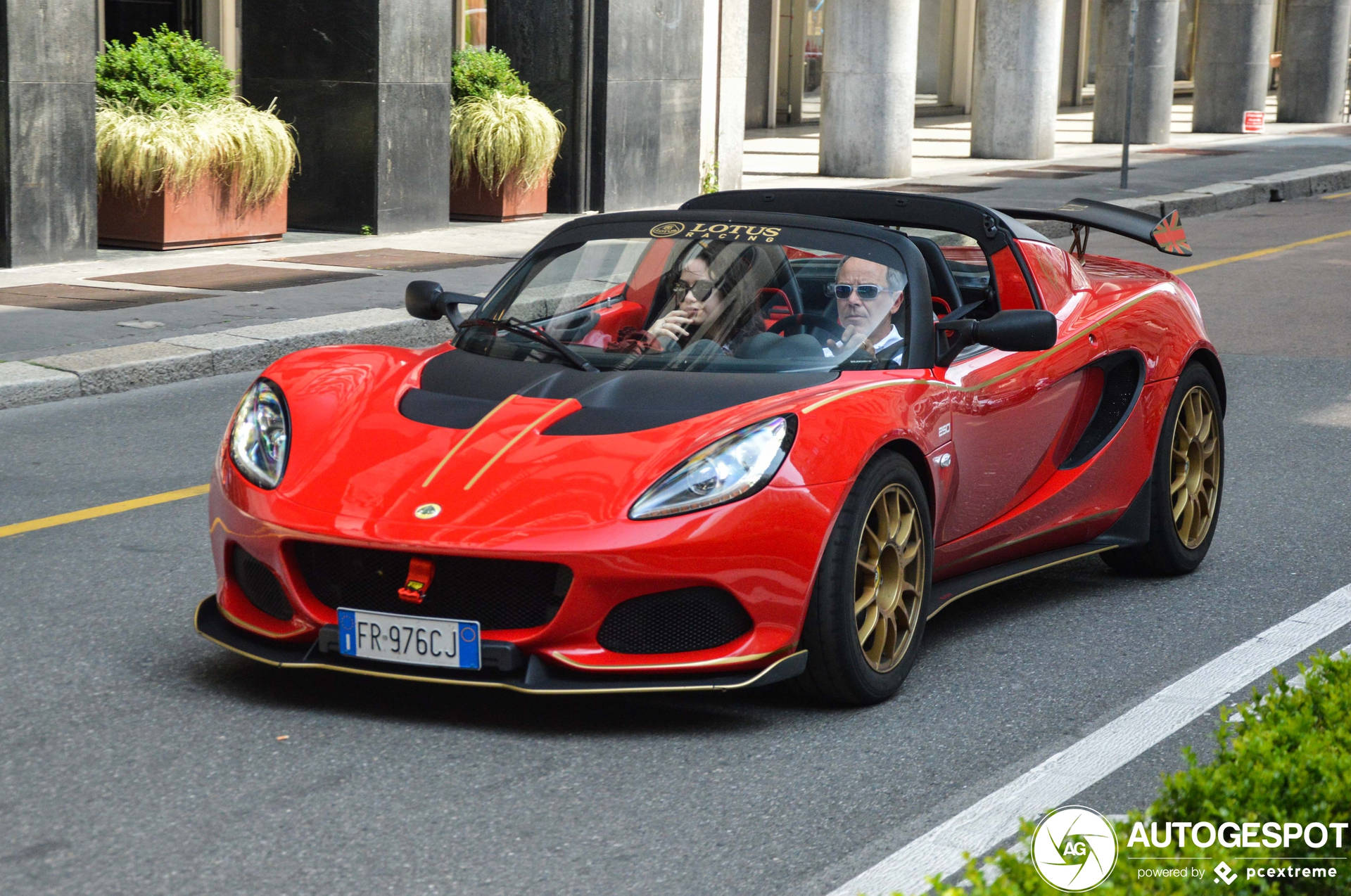 Catalogue Picture Of Red Lotus Elise Car