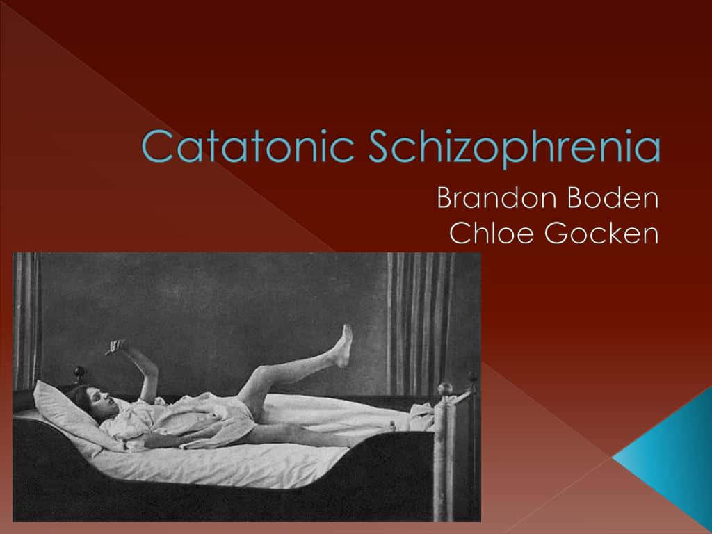 Catatonic Schizophrenia Powerpoint Slide Background