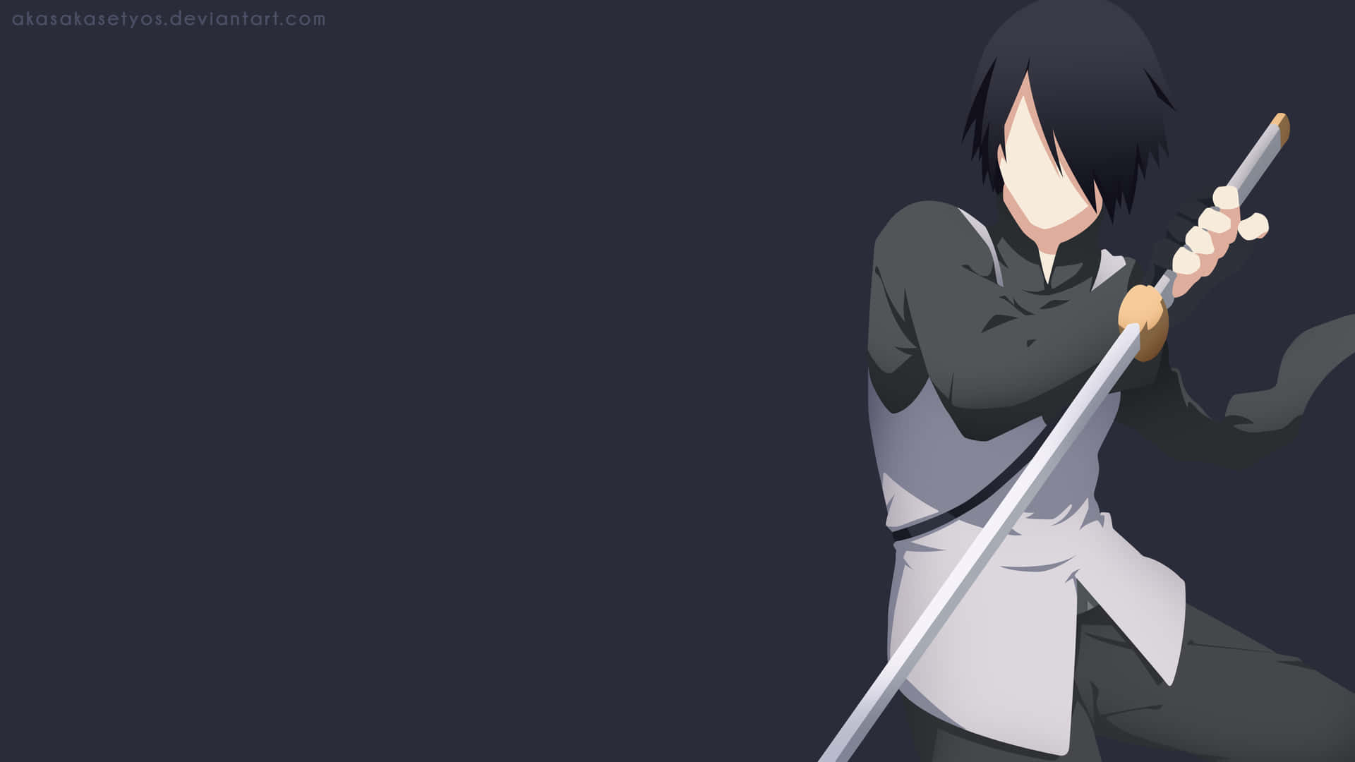 Catch A Glimpse Of Blue Sasuke! Background