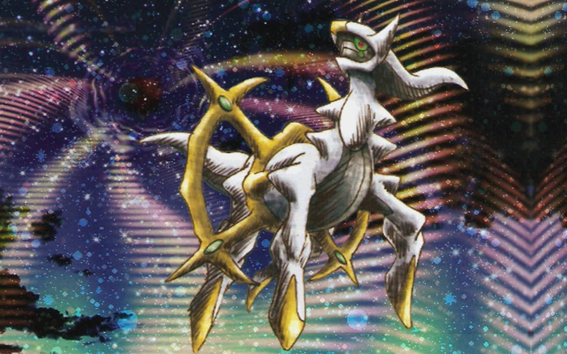 Catch A Glimpse Of The Mysterious Arceus. Background