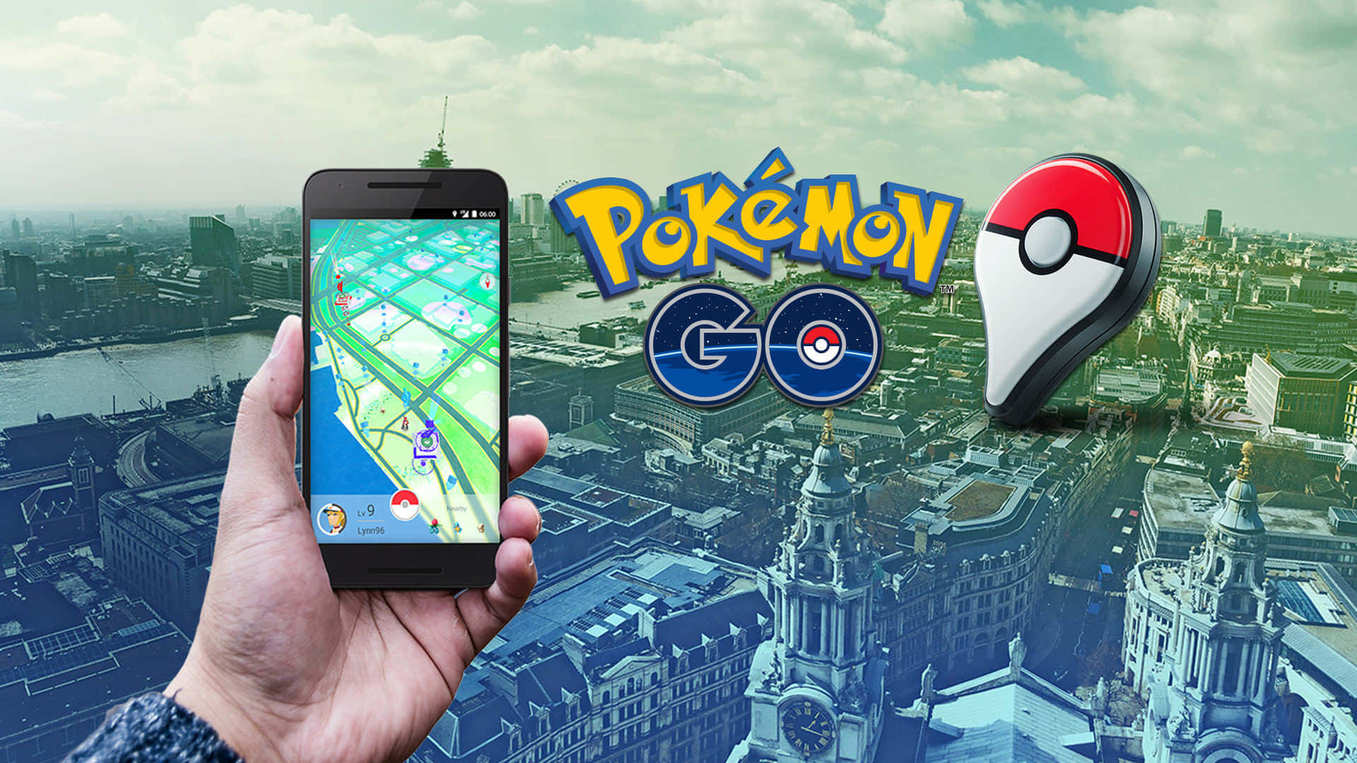 Catch 'em All In 3d Pokemon Go! Background