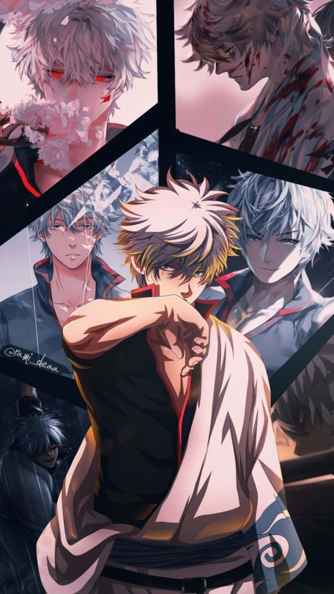 Catch The Action Of Gintama Hd On The Big Screen! Background