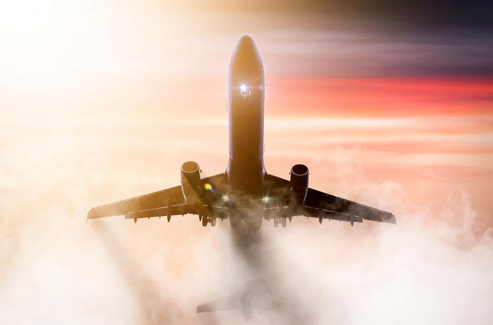 Catch The Beauty Of The Sky With The Planes 4k Ultra Hd Background