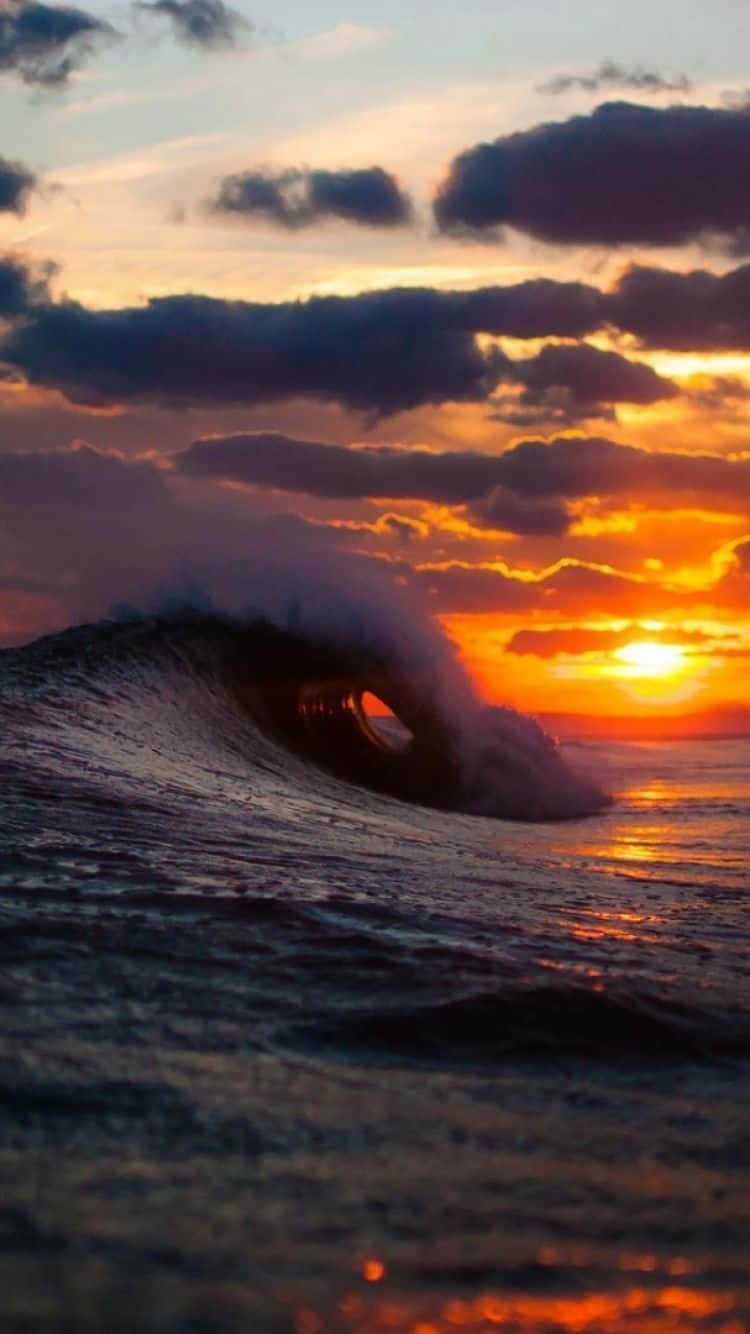 Catch The Perfect Wave With Your Iphone Background