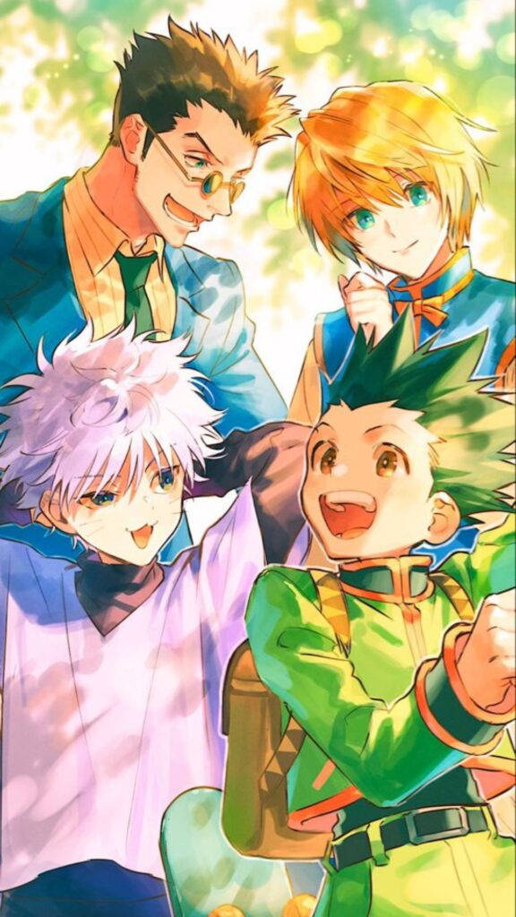 Catch Them All - Experience Hunter X Hunter In Your Pocket With The New Iphone. Background