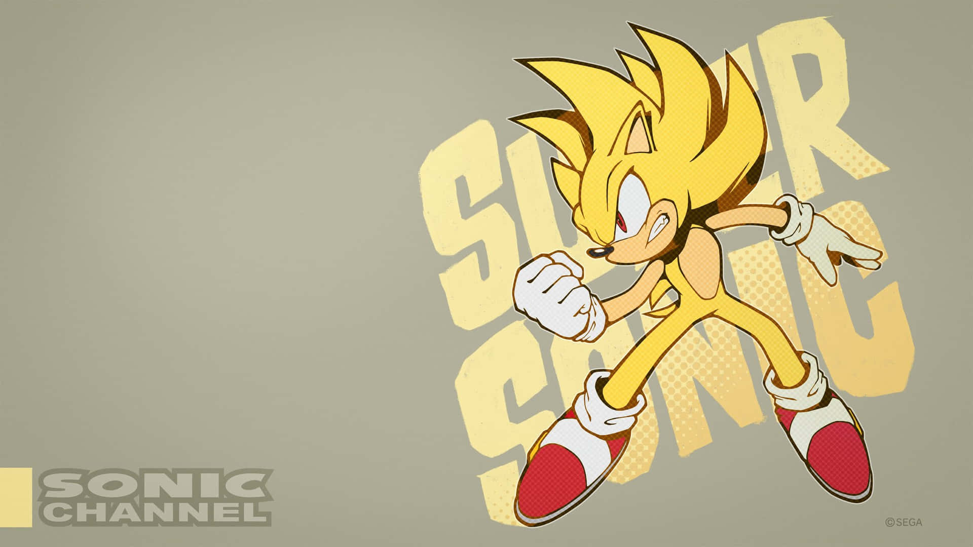 “catch Up To Faster Than The Speed Of Sound With Super Sonic” Background