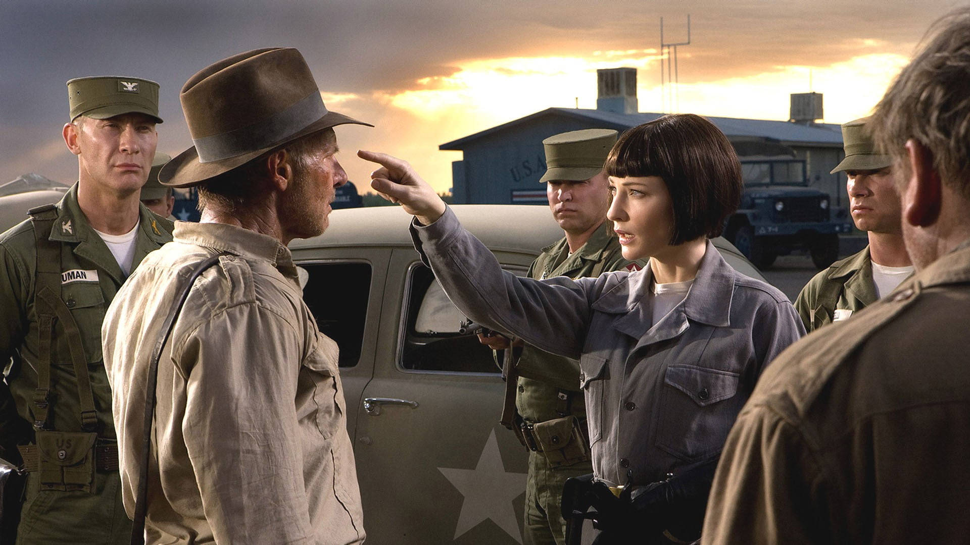 Cate Blanchett As Irina Indiana Jones Background
