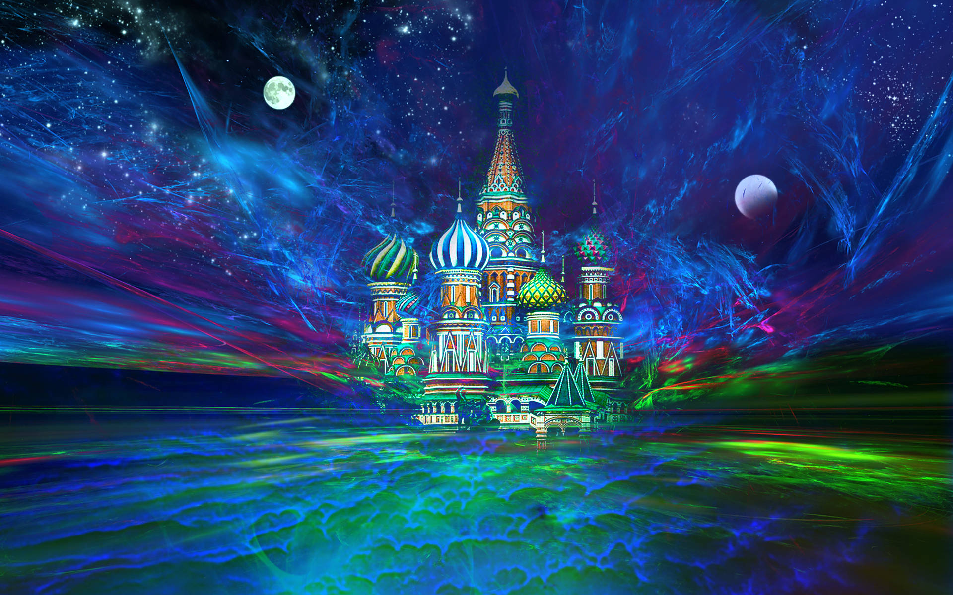Cathedral In Russia Fan Art Background