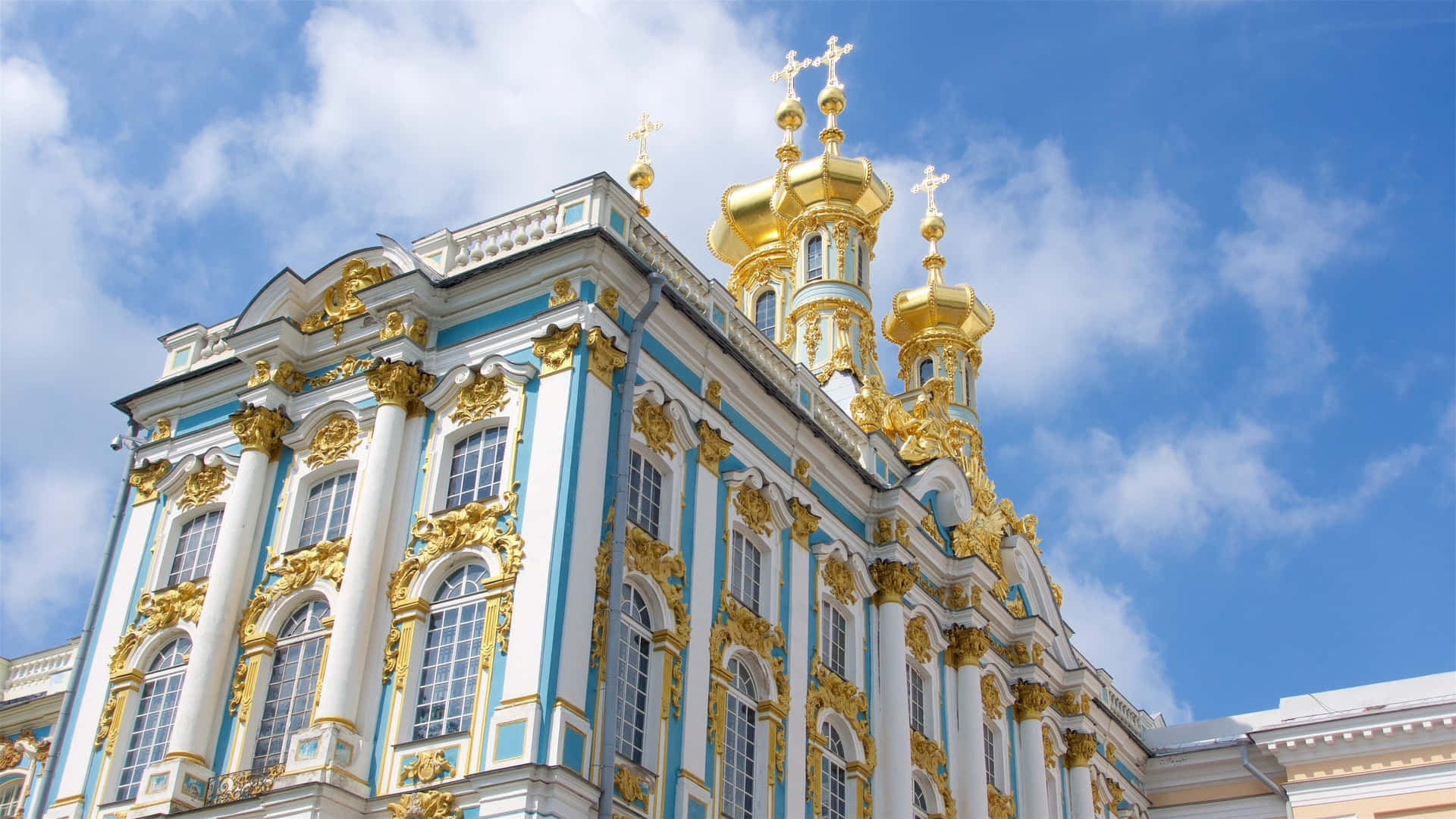 Catherine Palace Golden Crosses