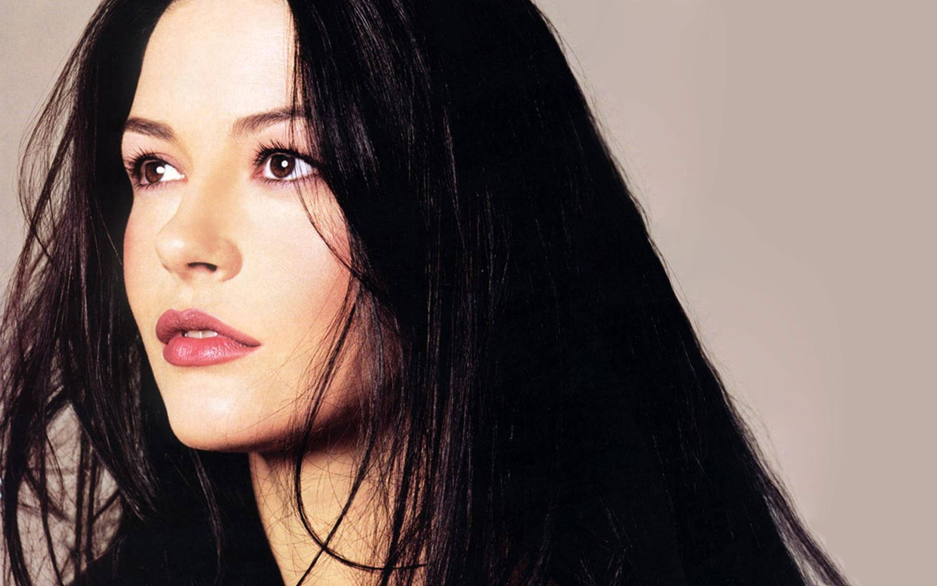 Catherine Zeta-jones Black Hair Background