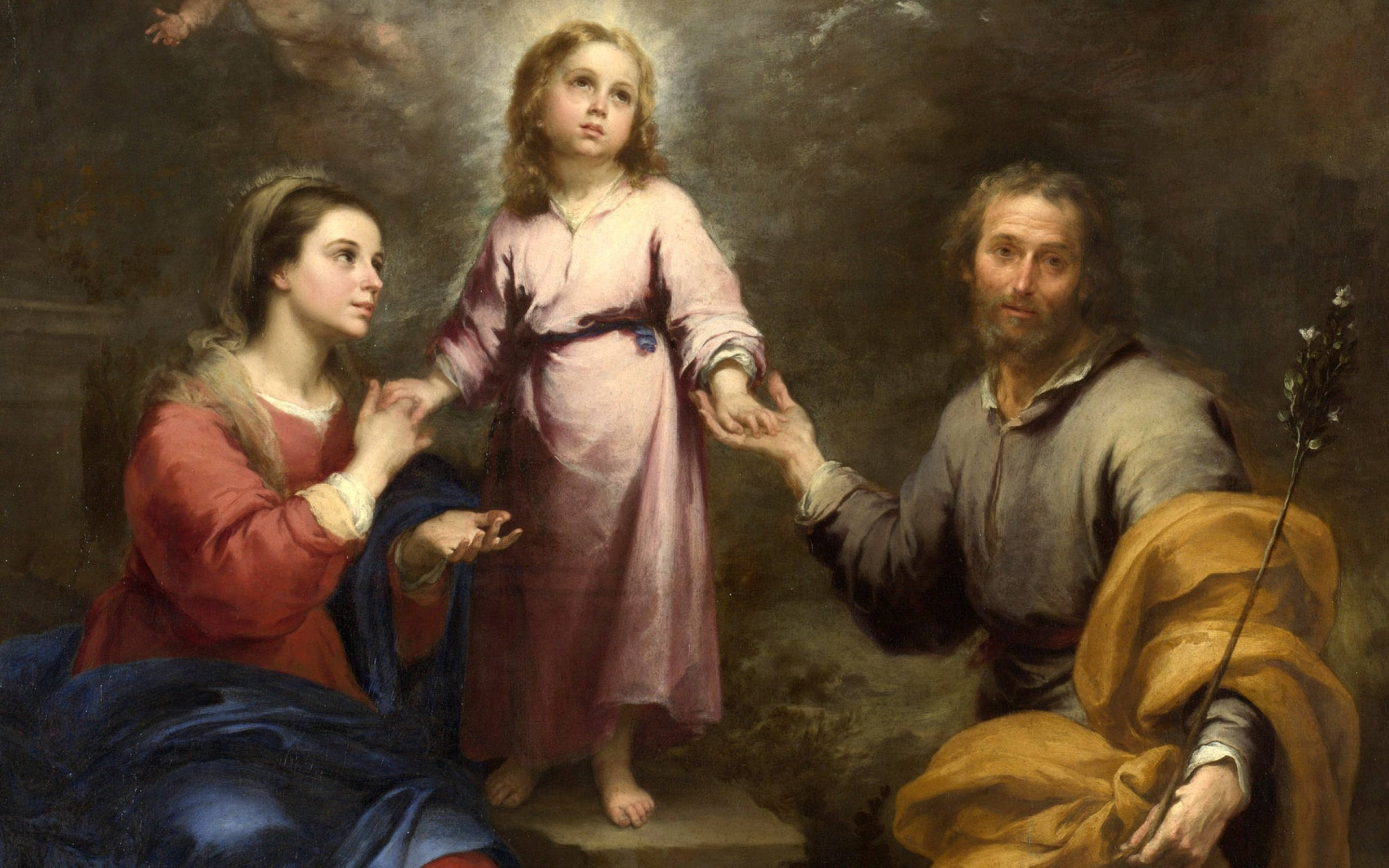Catholic Holy Family Background
