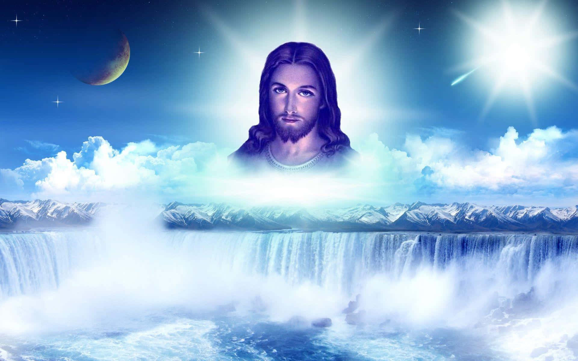 Catholic Jesus In Heaven Desktop