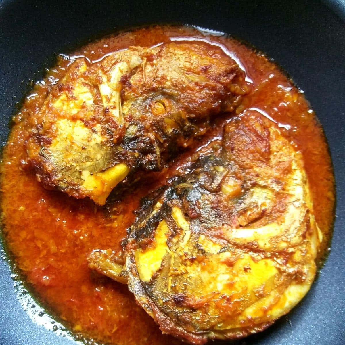 Catla Fish Head Curry Recipe Background