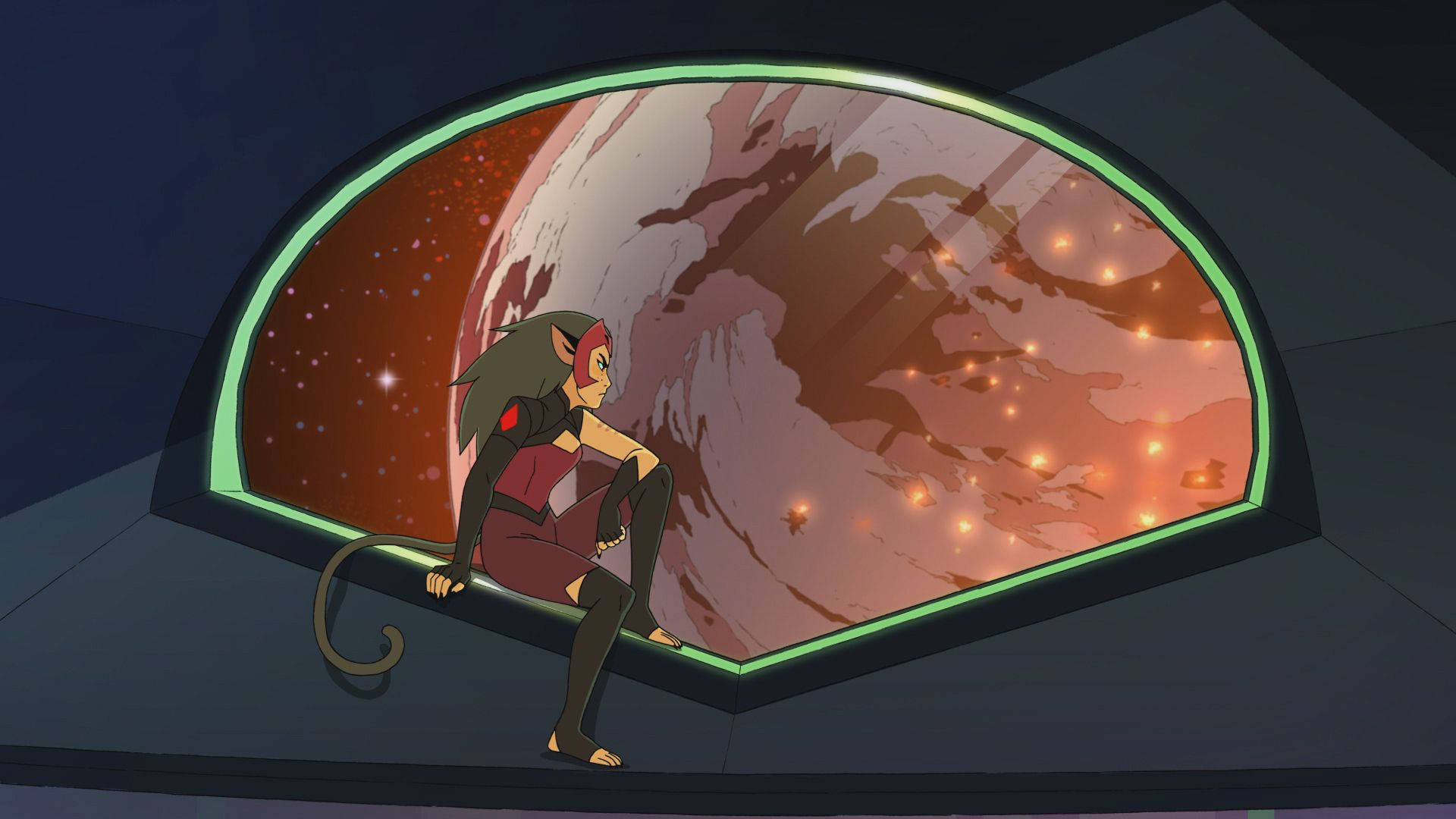 Catradora - Adventure Awaits Background