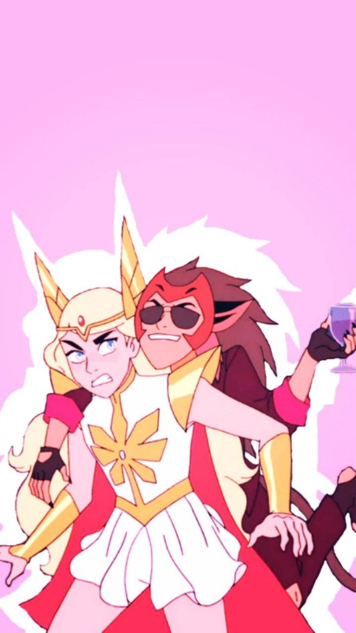 Catradora, The Majestic Embodiment Of Loyalty And Bravery. Background