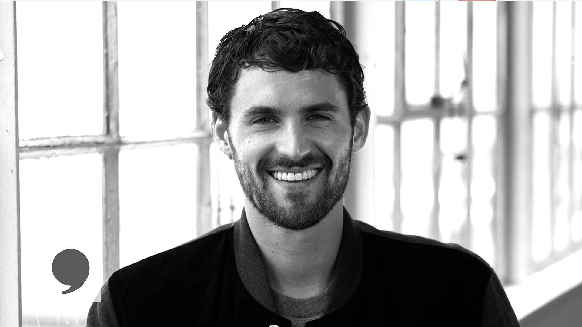 Cavaliers' Kevin Love Flashing His Heartwarming Smile Background