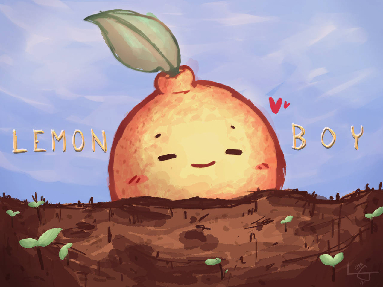 Cavetown Lemon Boy Background