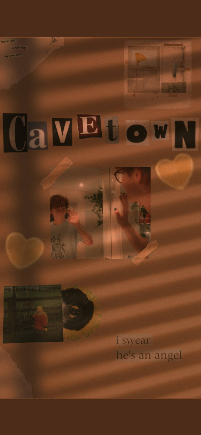 Cavetown Lettering Background