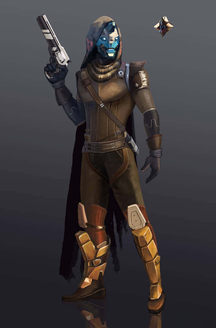 Cayde-6, A Robot Hero In The Universe Of Destiny Game