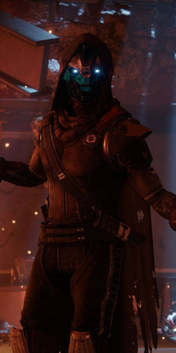 Cayde 6 Brown Suit Mobile Background