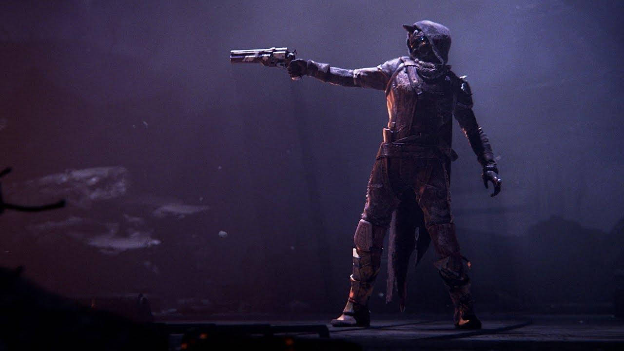 Cayde 6 Dark Gun Shoot Desktop Background