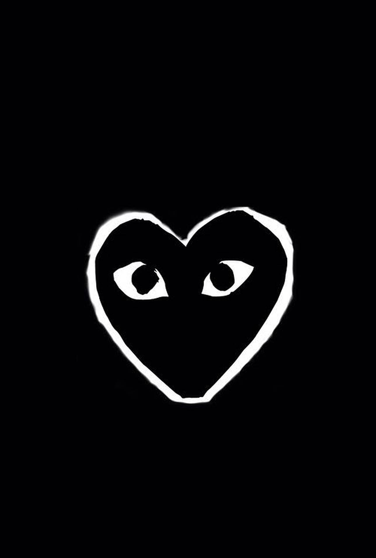 Cdg Black And White Background