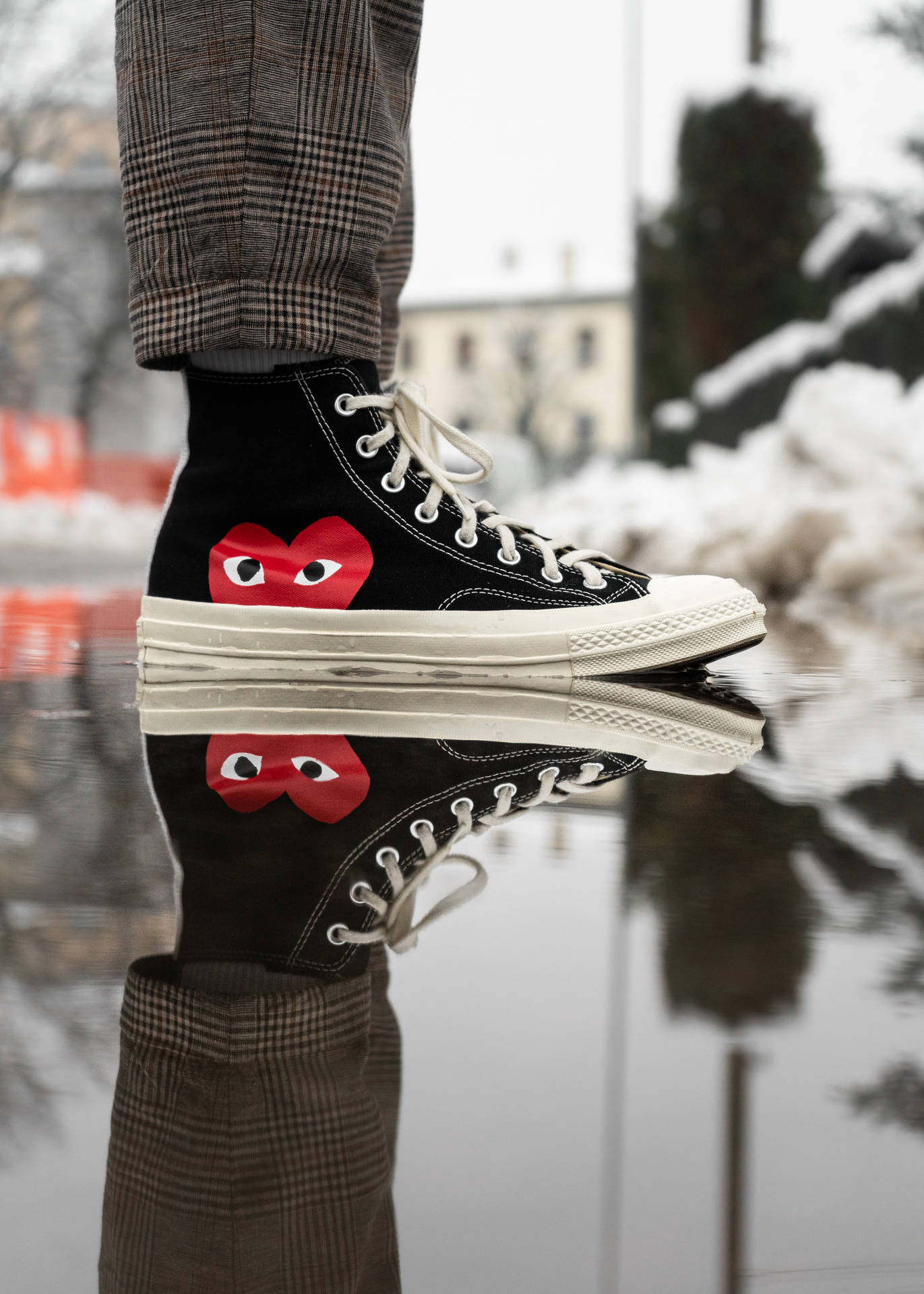 Cdg Play Converse Background